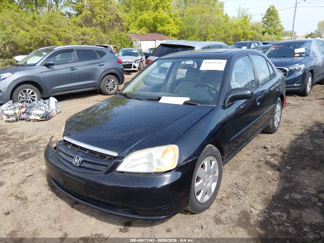 Продажа на аукционе авто 2002 Honda Civic Ex, vin: 1HGES25752L001231, номер лота: 45071343