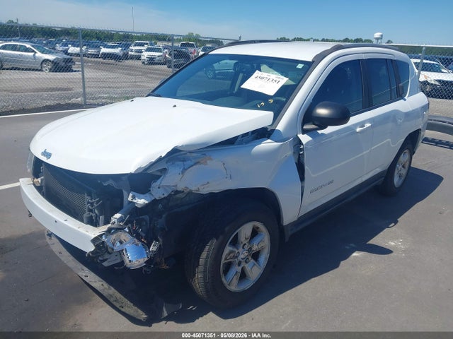 2017 Jeep Compass Sport Fwd მანქანა იყიდება აუქციონზე, vin: 1C4NJCBA2HD186428, აუქციონის ნომერი: 45071351