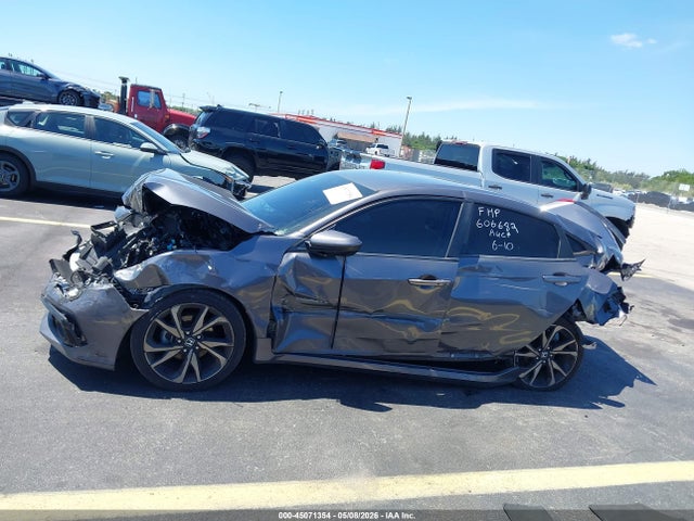 45071354 :رقم المزاد ، 2HGFC2F89KH606682 vin ، 2019 Honda Civic Sport مزاد بيع