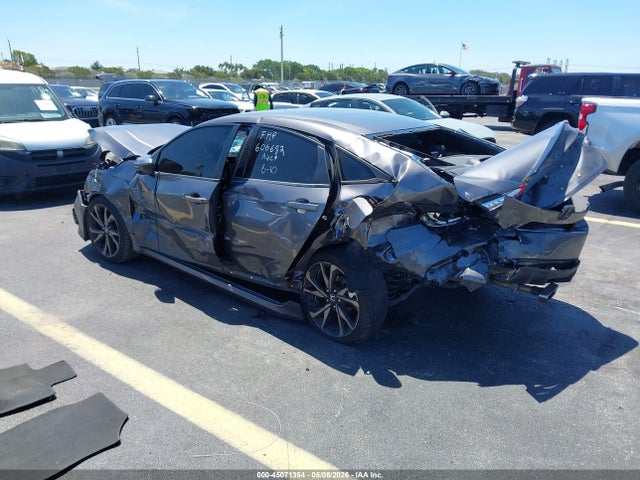 45071354 :رقم المزاد ، 2HGFC2F89KH606682 vin ، 2019 Honda Civic Sport مزاد بيع