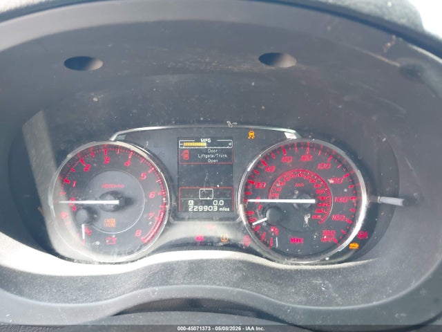 Aukcja sprzedaży 2015 Subaru Wrx Limited, vin: JF1VA1J66F9817222, numer aukcji: 45071373