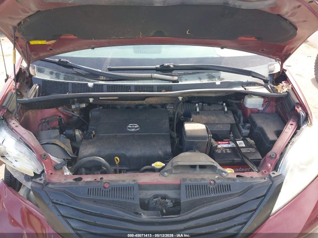 Продаж на аукціоні авто 2012 Toyota Sienna Base V6 7 Passenger, vin: 5TDZK3DC7CS247587, номер лоту: 45071413