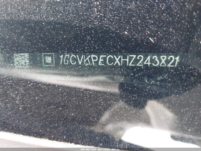 Продаж на аукціоні авто 2017 Chevrolet Silverado 1500 Custom, vin: 1GCVKPECXHZ243821, номер лоту: 45071545