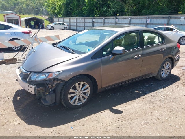 2012 Honda Civic Ex-l მანქანა იყიდება აუქციონზე, vin: 19XFB2F97CE044689, აუქციონის ნომერი: 45071586