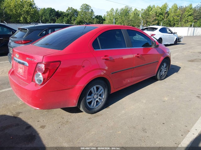 Продаж на аукціоні авто 2014 Chevrolet Sonic Lt Auto, vin: 1G1JC5SH6E4165247, номер лоту: 45071588