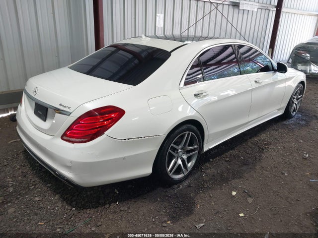 45071626 :رقم المزاد ، WDDUG8FB7FA184785 vin ، 2015 Mercedes-benz S 550 4matic مزاد بيع