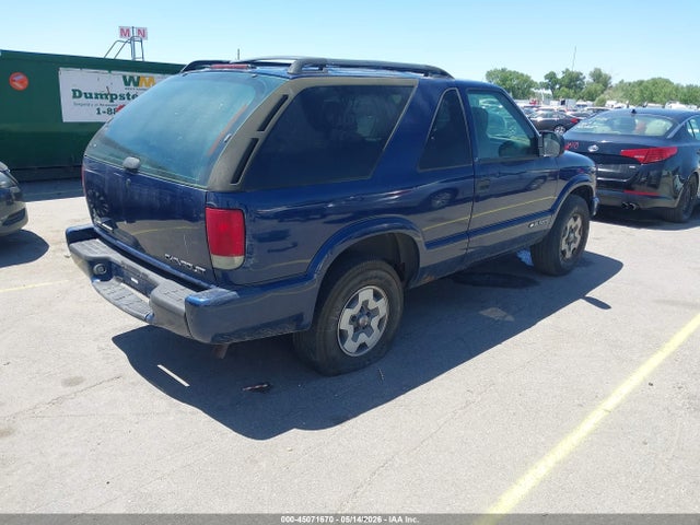 Aukcja sprzedaży 2002 Chevrolet Blazer Ls, vin: 1GNCT18W22K216093, numer aukcji: 45071670