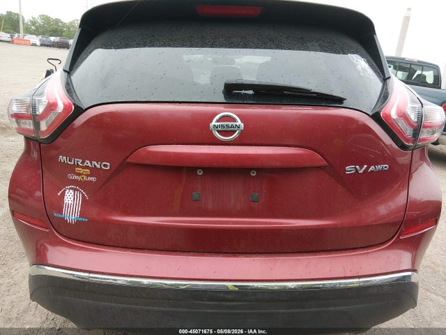 45071675 :رقم المزاد ، 5N1AZ2MH2HN149848 vin ، 2017 Nissan Murano Platinum/s/sl/sv مزاد بيع
