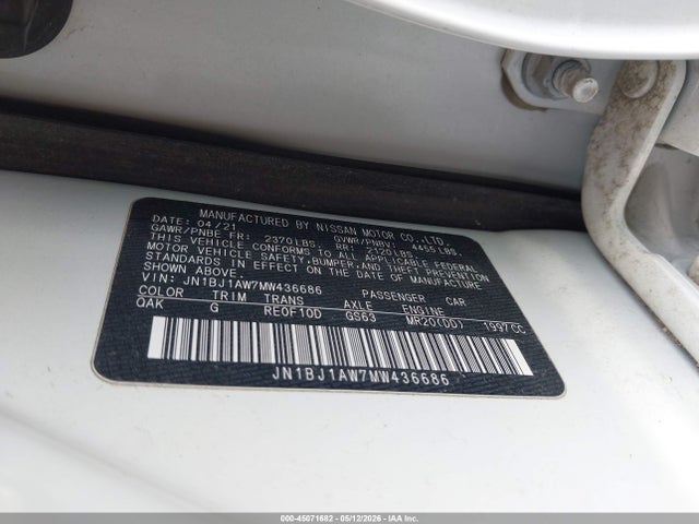 JN1BJ1AW7MW436686 Nissan Rogue Sport S Awd Xtronic Cvt