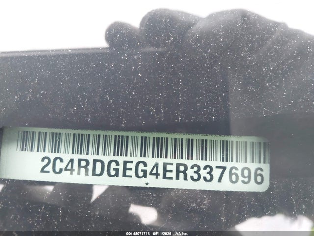 45071718 :رقم المزاد ، 2C4RDGEG4ER337696 vin ، 2014 Dodge Grand Caravan R/t مزاد بيع