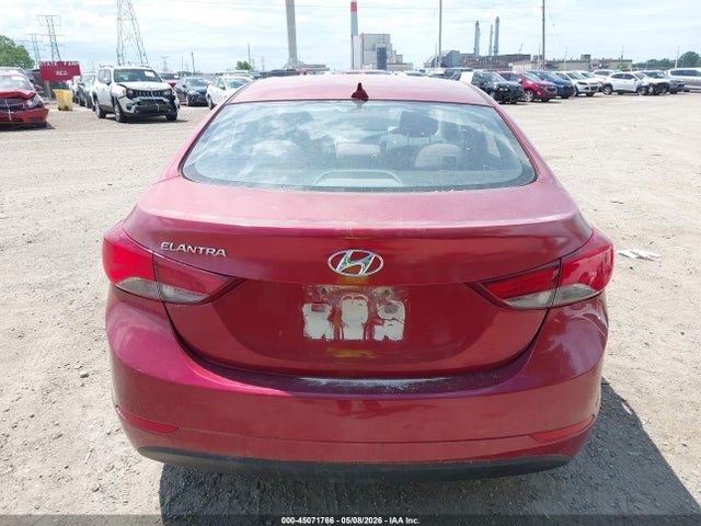Auction sale of the 2016 Hyundai Elantra Se, vin: 5NPDH4AE3GH751117, lot number: 45071766
