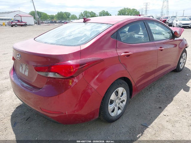 Auction sale of the 2016 Hyundai Elantra Se, vin: 5NPDH4AE3GH751117, lot number: 45071766
