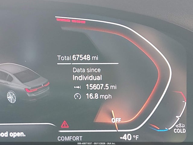 Продаж на аукціоні авто 2020 Bmw 740i, vin: WBA7T2C09LGF96637, номер лоту: 45071837