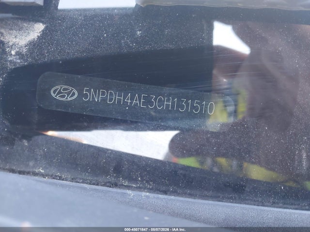 Продажа на аукционе авто 2012 Hyundai Elantra Gls, vin: 5NPDH4AE3CH131510, номер лота: 45071847