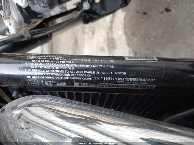 Продажа на аукционе авто 2021 Harley-davidson Flsb, vin: 1HD1YMJ15MB064328, номер лота: 45071873