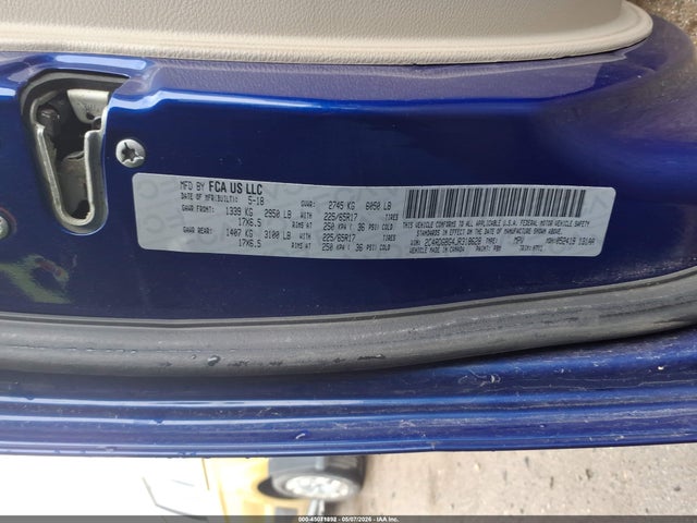 Продаж на аукціоні авто 2018 Dodge Grand Caravan Se, vin: 2C4RDGBG4JR318628, номер лоту: 45071892
