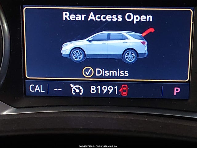 45071980 :رقم المزاد ، 2GNAXYEX3K6270605 vin ، 2019 Chevrolet Equinox Premier مزاد بيع