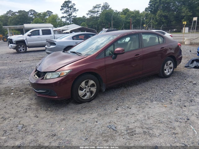 Продаж на аукціоні авто 2013 Honda Civic Lx, vin: 19XFB2F57DE042956, номер лоту: 45072096