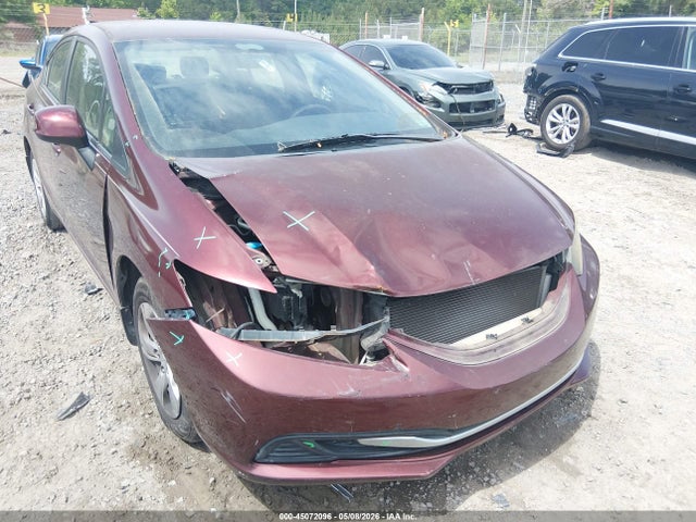 Продаж на аукціоні авто 2013 Honda Civic Lx, vin: 19XFB2F57DE042956, номер лоту: 45072096