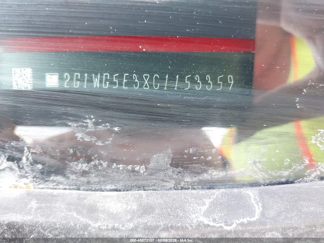 2012 Chevrolet Impala Lt მანქანა იყიდება აუქციონზე, vin: 2G1WG5E38C1153359, აუქციონის ნომერი: 45072107
