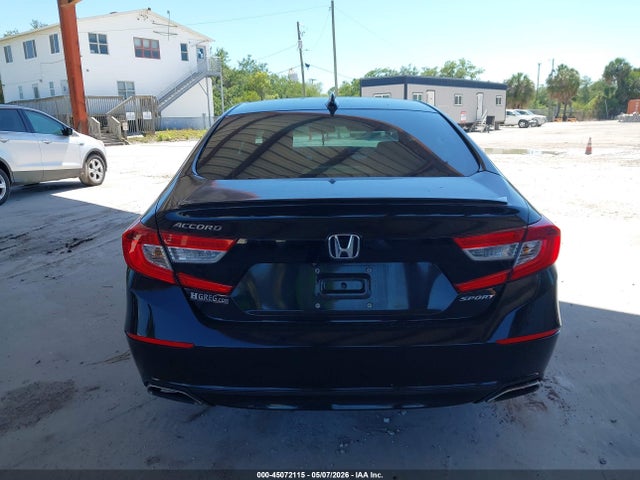 2020 Honda Accord Sport მანქანა იყიდება აუქციონზე, vin: 1HGCV1F36LA077462, აუქციონის ნომერი: 45072115