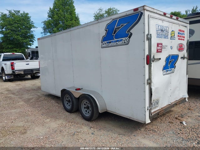Aukcja sprzedaży 2017 Eagle 7x16 Ta2 Enclosed Trailer, vin: 1E9211623H1549363, numer aukcji: 45072172