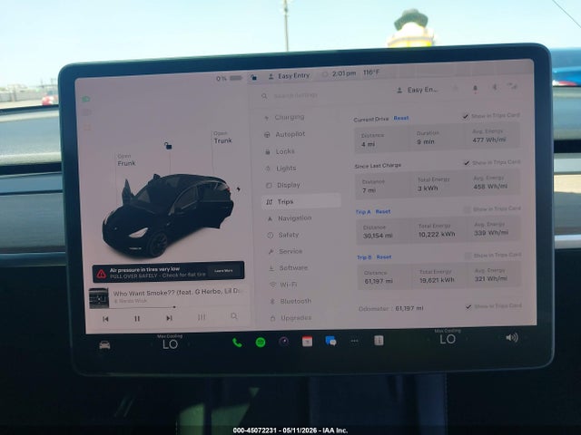 Aukcja sprzedaży 2021 Tesla Model Y Long Range Dual Motor All-wheel Drive, vin: 5YJYGDEE9MF149153, numer aukcji: 45072231