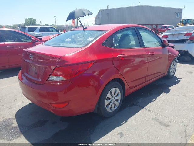 Aukcja sprzedaży 2015 Hyundai Accent Gls, vin: KMHCT4AE9FU922494, numer aukcji: 45072319