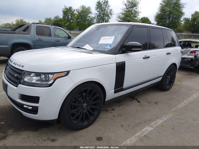 45072337 :رقم المزاد ، SALGS2KF0GA264922 vin ، 2016 Land Rover Range Rover 3.0l V6 Turbocharged Diesel Hse Td6 مزاد بيع