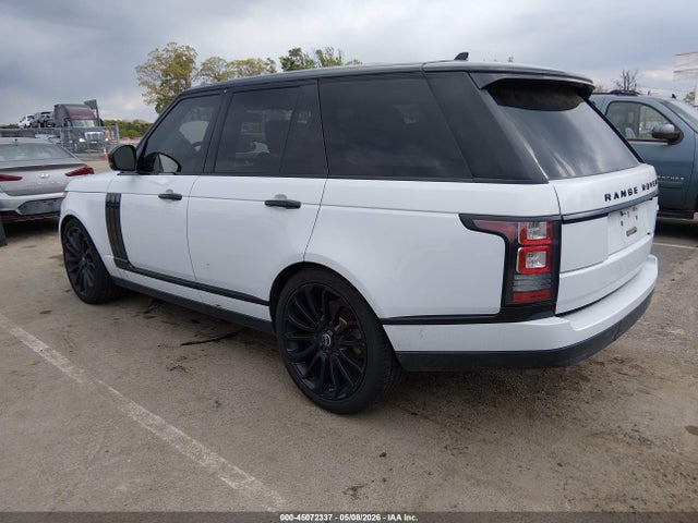 45072337 :رقم المزاد ، SALGS2KF0GA264922 vin ، 2016 Land Rover Range Rover 3.0l V6 Turbocharged Diesel Hse Td6 مزاد بيع