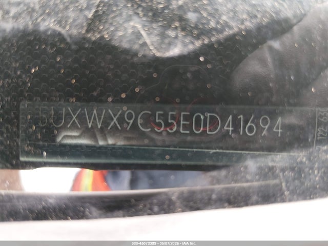 45072399 :رقم المزاد ، 5UXWX9C55E0D41694 vin ، 2014 Bmw X3 Xdrive28i مزاد بيع