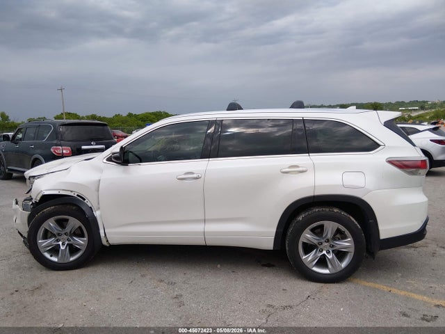 45072423 :رقم المزاد ، 5TDDKRFH3FS131085 vin ، 2015 Toyota Highlander Limited V6 مزاد بيع