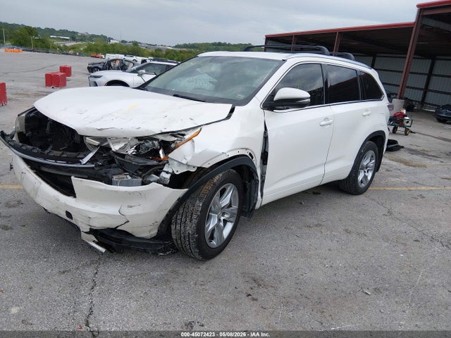45072423 :رقم المزاد ، 5TDDKRFH3FS131085 vin ، 2015 Toyota Highlander Limited V6 مزاد بيع