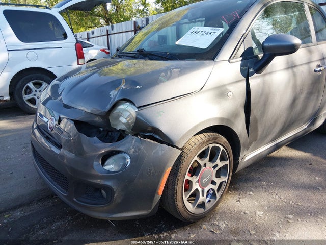 45072457 :رقم المزاد ، 3C3CFFBR2DT738776 vin ، 2013 Fiat 500 Sport مزاد بيع