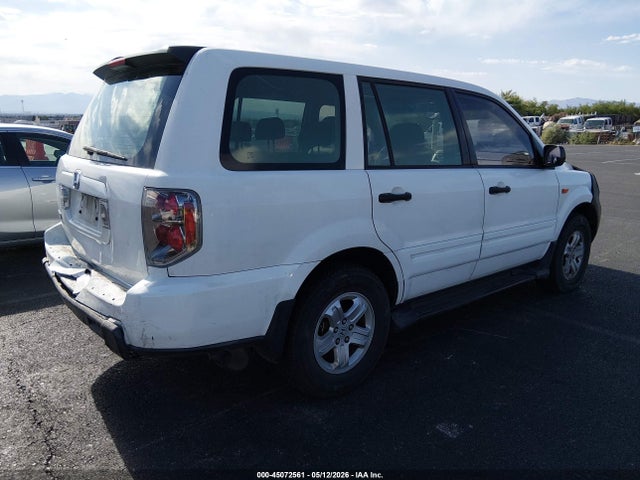 2007 Honda Pilot Lx მანქანა იყიდება აუქციონზე, vin: 5FNYF28137B030566, აუქციონის ნომერი: 45072561