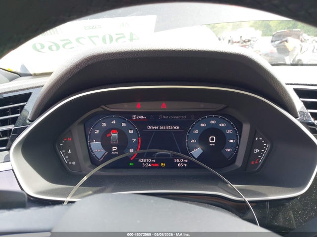 2021 Audi Q3 Premium Plus 45 Tfsi S Line Quattro Tiptronic მანქანა იყიდება აუქციონზე, vin: WA1EECF37M1055372, აუქციონის ნომერი: 45072569