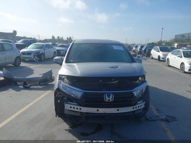 45072571 :رقم المزاد ، 5FNRL6H71MB019845 vin ، 2021 Honda Odyssey Ex-l مزاد بيع