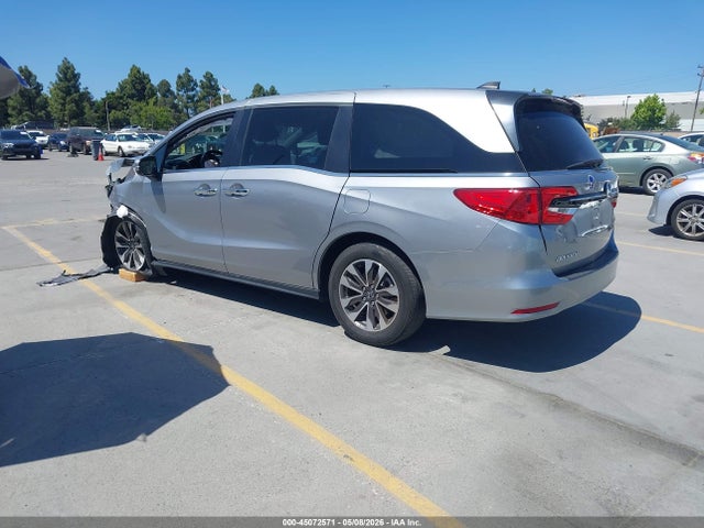 45072571 :رقم المزاد ، 5FNRL6H71MB019845 vin ، 2021 Honda Odyssey Ex-l مزاد بيع