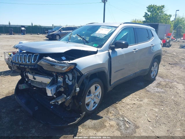 Aukcja sprzedaży 2022 Jeep Compass Latitude 4x4, vin: 3C4NJDBBXNT201097, numer aukcji: 45072641