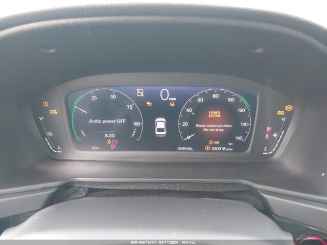 2025 Honda Accord Hybrid Ex-l მანქანა იყიდება აუქციონზე, vin: 1HGCY2F64SA044286, აუქციონის ნომერი: 45072643