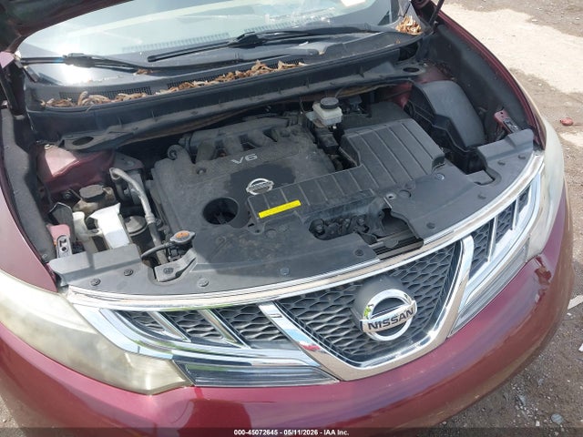 Продажа на аукционе авто 2012 Nissan Murano Le, vin: JN8AZ1MU9CW116218, номер лота: 45072645
