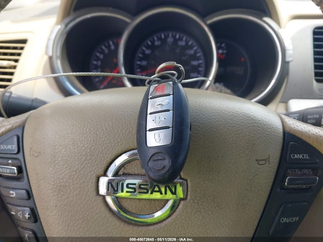 Продажа на аукционе авто 2012 Nissan Murano Le, vin: JN8AZ1MU9CW116218, номер лота: 45072645