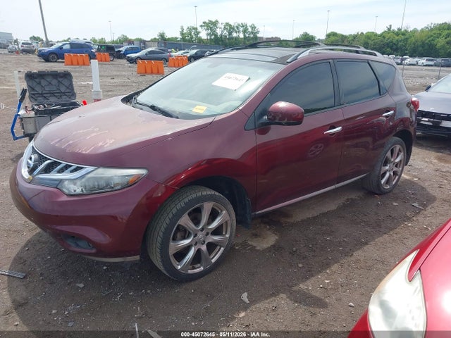 Продажа на аукционе авто 2012 Nissan Murano Le, vin: JN8AZ1MU9CW116218, номер лота: 45072645