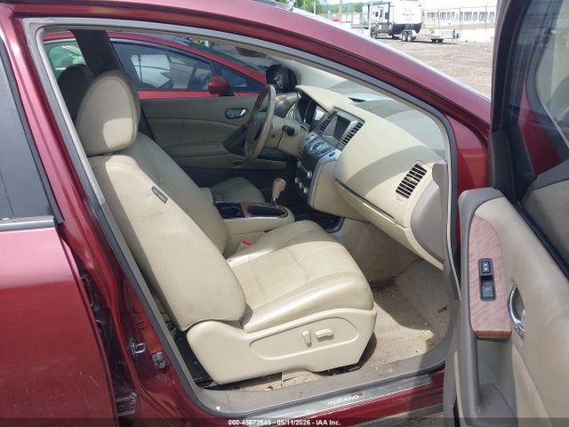 Продажа на аукционе авто 2012 Nissan Murano Le, vin: JN8AZ1MU9CW116218, номер лота: 45072645