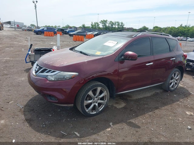 Продажа на аукционе авто 2012 Nissan Murano Le, vin: JN8AZ1MU9CW116218, номер лота: 45072645