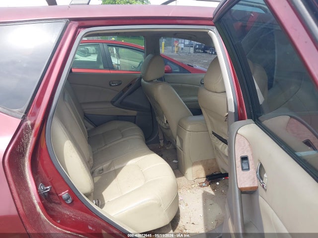 Продажа на аукционе авто 2012 Nissan Murano Le, vin: JN8AZ1MU9CW116218, номер лота: 45072645