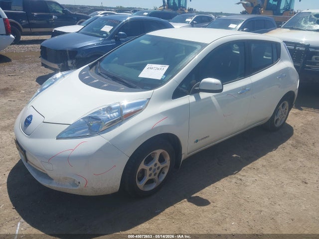 2017 Nissan Leaf S მანქანა იყიდება აუქციონზე, vin: 1N4BZ0CP6HC306496, აუქციონის ნომერი: 45072653