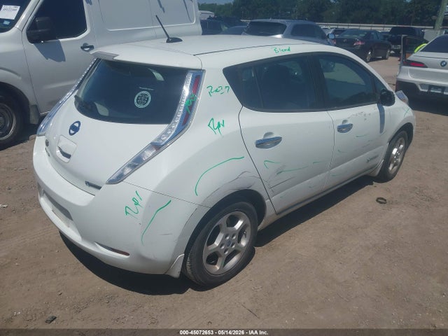 2017 Nissan Leaf S მანქანა იყიდება აუქციონზე, vin: 1N4BZ0CP6HC306496, აუქციონის ნომერი: 45072653