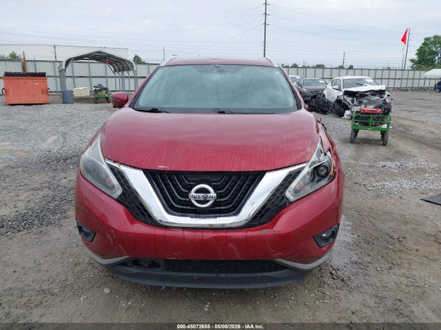 2018 Nissan Murano Sl მანქანა იყიდება აუქციონზე, vin: 5N1AZ2MG9JN149245, აუქციონის ნომერი: 45072655