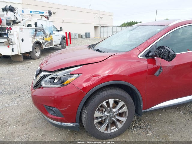 2018 Nissan Murano Sl მანქანა იყიდება აუქციონზე, vin: 5N1AZ2MG9JN149245, აუქციონის ნომერი: 45072655